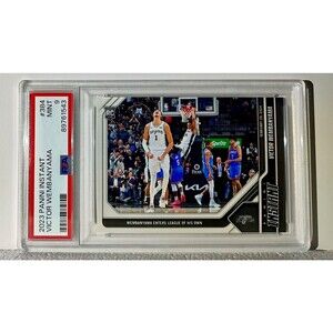 Victor Wembanyama 2023-24 Panini #384 NBA Rookie Card 1 of 2785 PSA 9 MINT